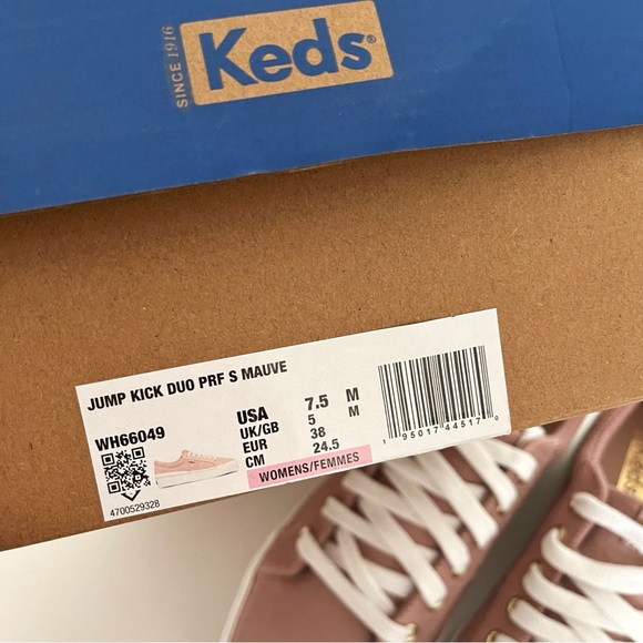 Keds Mauve Jump Kick Duo PRF S Sneakers - Picture 8 of 8